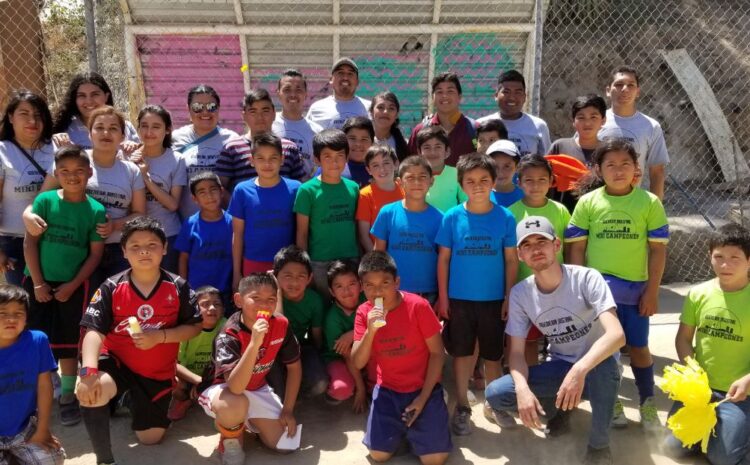  Organizan evento deportivo para niños de centro comunitario