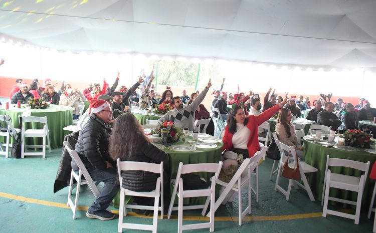  En un ambiente de alegría CUT celebra su Posada Navideña