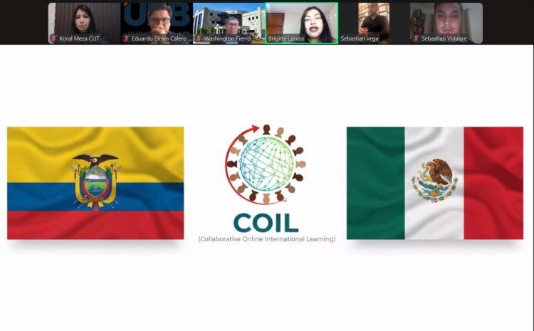  Proyecto COIL conecta estudiantes de México y Ecuador